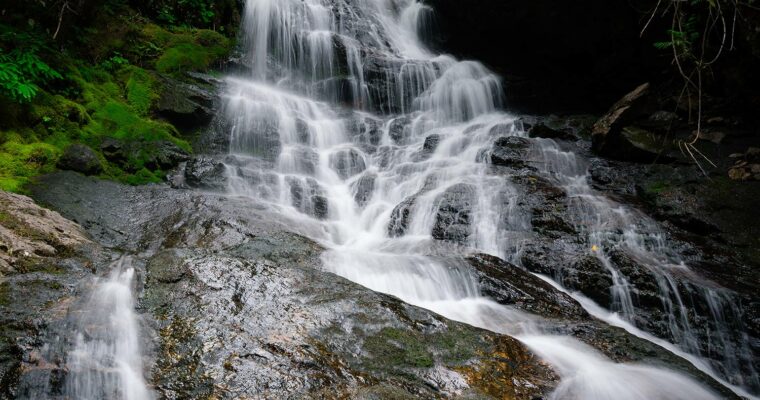 Waterfall near Skagit River Trail