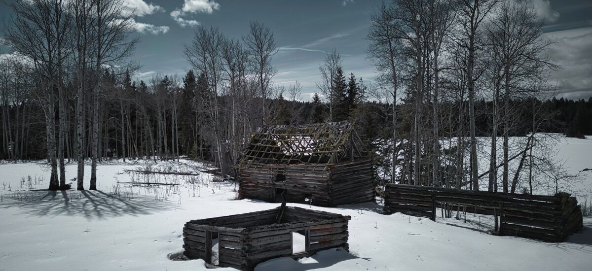 Abandoned Structures at Loon Lake, BC